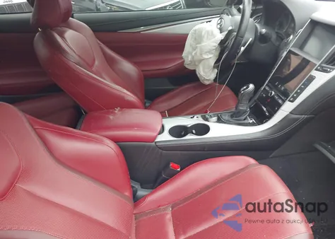 2017 Infiniti Q60 3.0T Red Sport 400 из США, поврежденный, VIN JN1FV7EL4HM701834